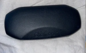 Charmont designer eyeglasses hard case black travel carry storage glasses clam - Picture 1 of 3