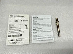 BAUMER FSAM 08D9002/S35 THROUGH BEAM SENSOR - Picture 1 of 9