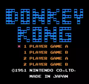 Famicom Donkey Kong 1 Japón FC juego NTSC-J USADO - Imagen 1 de 6