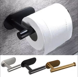 Wall Mount Paper Towel Holder Self Adhesive Stick under Cabinet Kitchen Bathroom - Picture 1 of 15