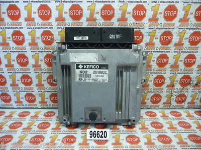 13 2013 KIA SOUL 1,6 L motor automático ordenador ecu ecm 39110-2BCC1 OEM Foto 1 de 4