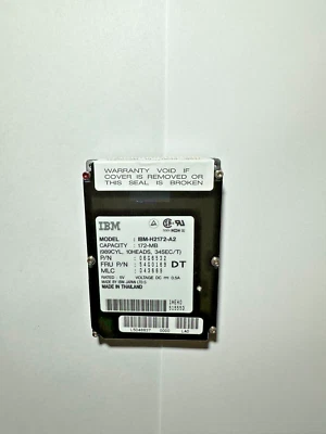 IBM  H2172-A2  2.5 INCH  18MM   172MB   06G6569  HARD DISC DRIVE          fbc1f1 - Image 1 of 3