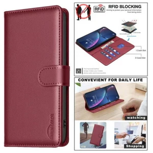Flip Phone Case For Nokia C32 C22 G22 G42 Shockproof Leather Wallet Stand Cover - Picture 1 of 27