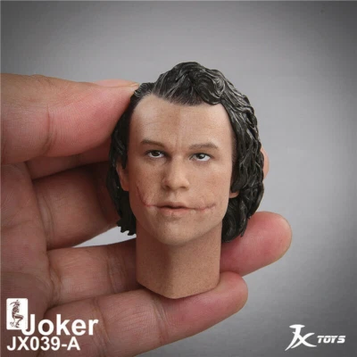 JXTOYS 1/6 JX039A Joker Joaquin Phoenix PVC Head Sculpt For 12" Male Figure - Image 1 of 4