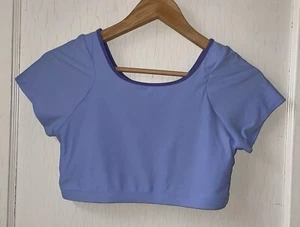 Athleta Girl Cropped Bra Top/ Swimwear NWOT Sz 16 2XL - Picture 1 of 7