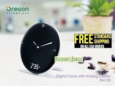 Oregon Scientific RM120A Radio Control Time & Weather Digital Alarm Clock,,NEW,,