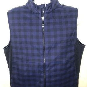 Chaqueta Chaleco Peter Millar Para Hombres L Fuse Elite Franela Híbrida Cremallera Completa Nueva con Etiquetas $220 - Imagen 1 de 23