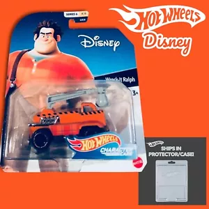 Hot Wheels DISNEY PIXAR Character Cars WRECK-IT-RALPH! Ships In Case/Protector! - Picture 1 of 7