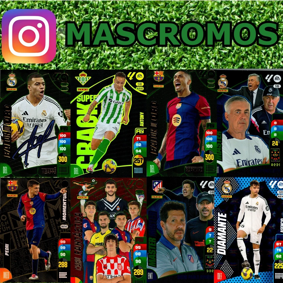 ADRENALYN 2025 LA LIGA NUEVO BALON DE ORO - ACTUALIZACION COMPLETA - Imagen 1 de 1