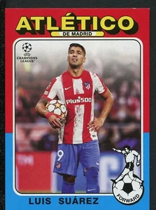 Luis Suarez 2021-22 Topps UEFA Champions League 1975-76 #75-15 Atletico - Picture 1 of 2