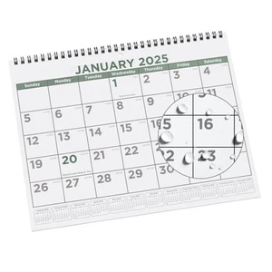 2025 Wall Calendar, 11" x 8.5", 12 Months (No. SC2025) - Picture 1 of 7