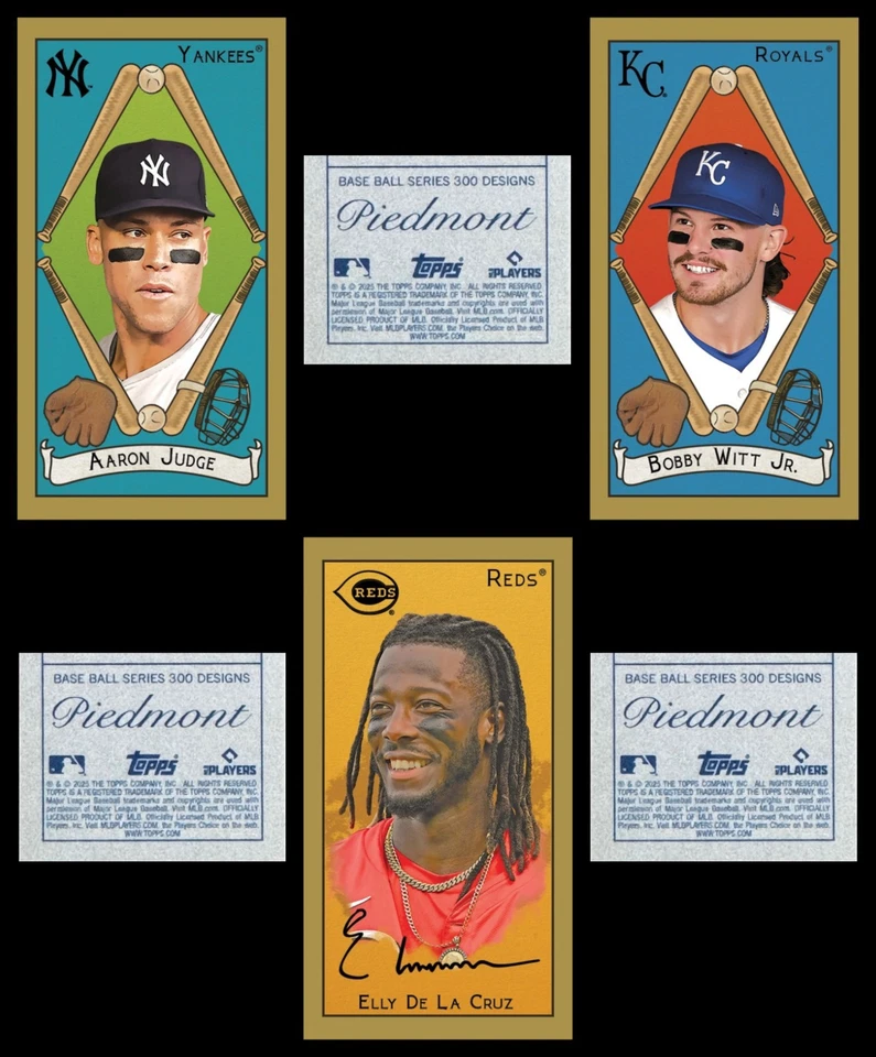 2025 TOPPS 205 T205 - PIEDMONT - PARALLELS - YOU PICK CHOOSE COMPLETE YOUR SET - Image 1 of 1