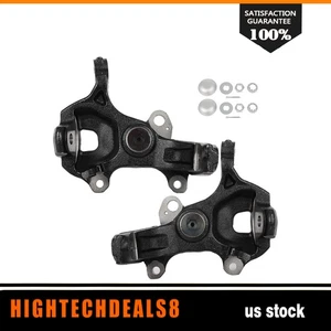 Front Steering Knuckles (2) For 1997-2002 2003 Ford F-150 Lincoln Blackwood RWD - Picture 1 of 9