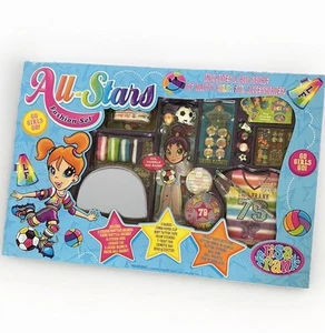Set moda vintage Lisa Frank All-Stars nuovo SUPER RARO! Adesivi perline cancelleria.. - Foto 1 di 24