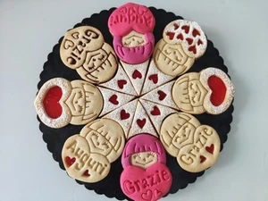 Bis-crostata 84 formine per biscotti cookie cutters tagliapasta - Foto 1 di 1