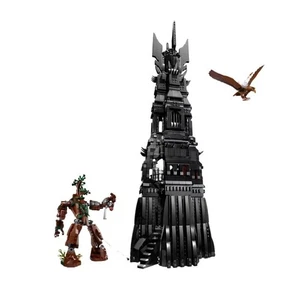*NUOVO* NOBRANDED 10237 MOC Il Signore degli Anelli Torre di Orthanc Blocchi Costruzioni - Foto 1 di 5
