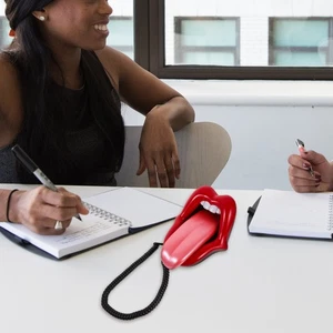 -5056 Tongue Style Novelty Telephone with Phone Cable (Random Color) - Picture 1 of 12