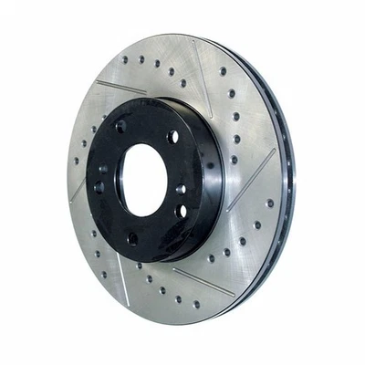 StopTech For Subaru WRX 2015-2019 Brake Rotor Sport Slotted -Rear Driver Side - Image 1 of 4