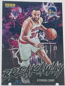 Stephen Curry 2024-25 Panini Instant Breakaway #B16 /1355 (SN,SP) Warriors - Bild 1 von 2