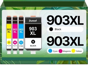 Wkłady atramentowe HP 903XL kompatybilne z HP Officejet 6960 6950 Pro 6960 6970 - Zdjęcie 1 z 6