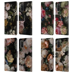 OFFICIAL UTART ANTIQUE FLOWERS LEATHER BOOK WALLET CASE FOR SAMSUNG PHONES 1 - Picture 1 of 10
