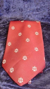 CHRISTOPHER RAUD~SCALES OF JUSTICE~DELIO COLLECTION~100% Men’s Polyester Tie~4”w - Picture 1 of 4