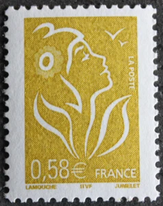 Timbre - FRANCE - Marianne de Lamouche - Neuf ** - YT3735 - 2005 - Picture 1 of 1