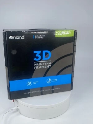 Inland 1.75mm Red PLA 3D Printer Filament - 1kg Spool (2.2 lbs) - Image 1 of 4