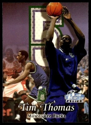 1998-99 Flair Showcase Row 2 Tim Thomas Milwaukee Bucks #99 - Image 1 of 2