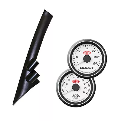 Ford Ranger PX MK1 2011-15 Pilar Pod con 0-30 Diesel Boost 0-900 Ext Temp Blanco Foto 1 de 4