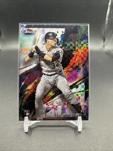 2024 Topps Finest Common Checkerboard Refractor Henry Davis #15 Rookie RC 🔥🔥 - Picture 1 of 13