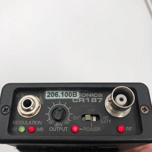 Lectrosonics LECTRO CR187 Lavalier Wireless RECEIVER UNTESTED READ - Picture 1 of 7