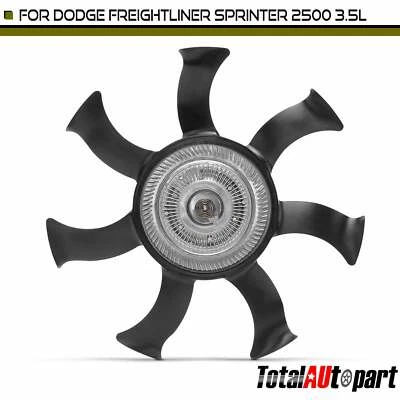 Embrague ventilador radiador con hoja para Dodge Freightliner Sprinter 2500 3500 2007-2008 Foto 1 de 4