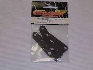 Horquillas delanteras Corally para F1 grafito L/R #74021 - Imagen 1 de 2