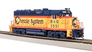 BROADWAY LIMITED 8885 HO EMD GP35 B&O 3551 Chessie Paragon4 Sound/DC/DCC - Picture 1 of 10