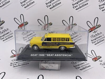 DIE CAST " SEAT 1500 SEAT ASISTENCIA " SCALA  1/43 - Immagine 1 di 2