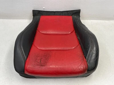 16 17 18 Chevrolet Camaro SS Front Left Lower Bottom Seat Cushion Red 1547 OEM - Image 1 of 4