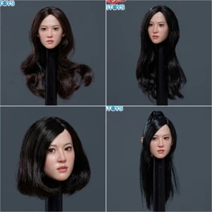 Figura de acción Z6TOYS 1/6 hembra ojos rodantes cristal cabeza Liu tallada ajuste 12 pulgadas - Imagen 1 de 19