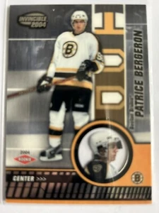 PATRICE BERGERON 2003/04 PACIFIC INVINCIBLE ROOKIE CARD! - Picture 1 of 1