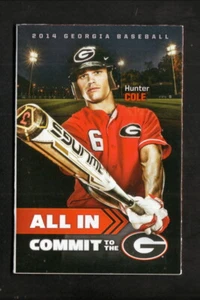 Georgia Bulldogs -- Baseball-Taschenplan 2014 -- AT&T - Bild 1 von 2