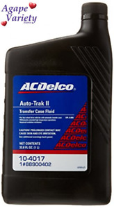 ACDelco 10-4017 Auto-Trak II Transfer Case Fluid - 33.8 oz. Ounce 