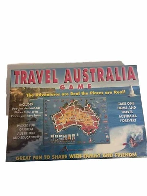 Travel Australia Board Game The Adventures are Real, The Places are real! 1991 - Image 1 of 2