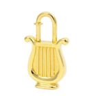 Hermes Herp Keychain Keyring Gold Charm 1996 Authentic Vintage with box