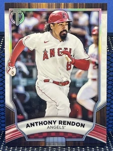 2022 Topps Tribute ANTHONY RENDON Los Angeles Angels Base 61 - Picture 1 of 2