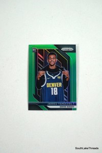 2018-19 Panini Prizm Jarred Vanderbilt RC Rookie Green Prizm #42