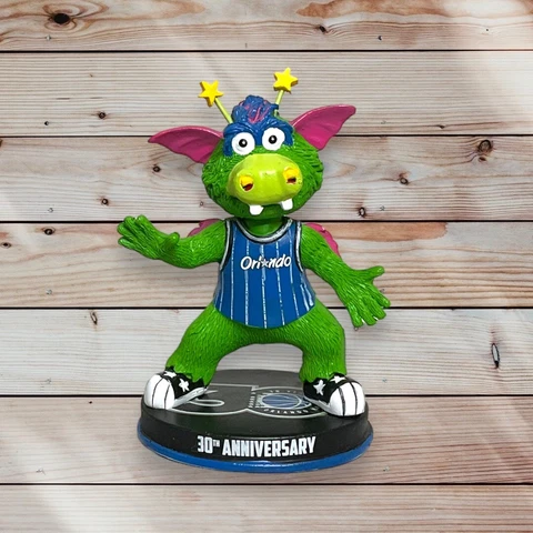 FOCO NBA Orlando Magic Stuff The Mascot Bobblehead 2019 30th Anniversary Cover