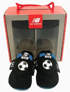 New Balance Soft Sole Infant Sneakers Size 3 (6-9 months) Hook Loop Close Soccer - Picture 1 of 9