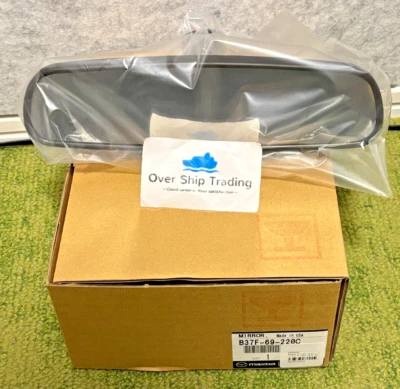 Mazda Genuine Miata MX-5 CX-7 CX-9 2 3 5 Rear View Mirror Assy B37F-69-220C OEM - Image 1 of 4