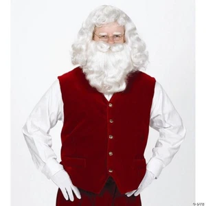 Velvet Santa Vest with Buttons - Picture 1 of 1