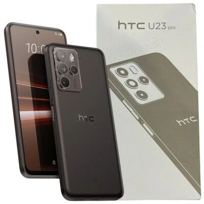 HTC U23 Pro 5G (Coffee Black) 256GB + 12GB RAM Android Smartphone - Unlocked - Image 1 of 4